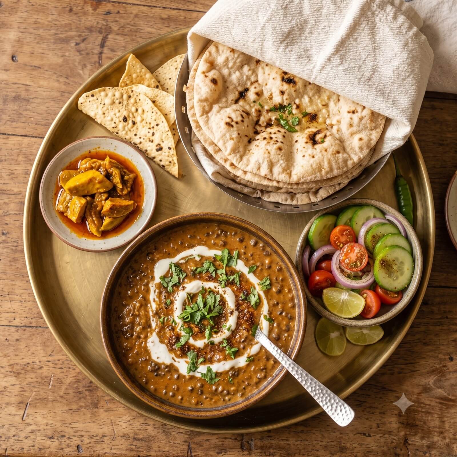 Traditional stainless-steel tiffin carriers